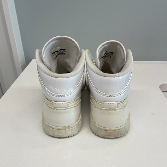 Nike Jordan 1, white leather - Picture 3 of 3